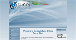 Desktop Screenshot of ottawaparrotclub.org